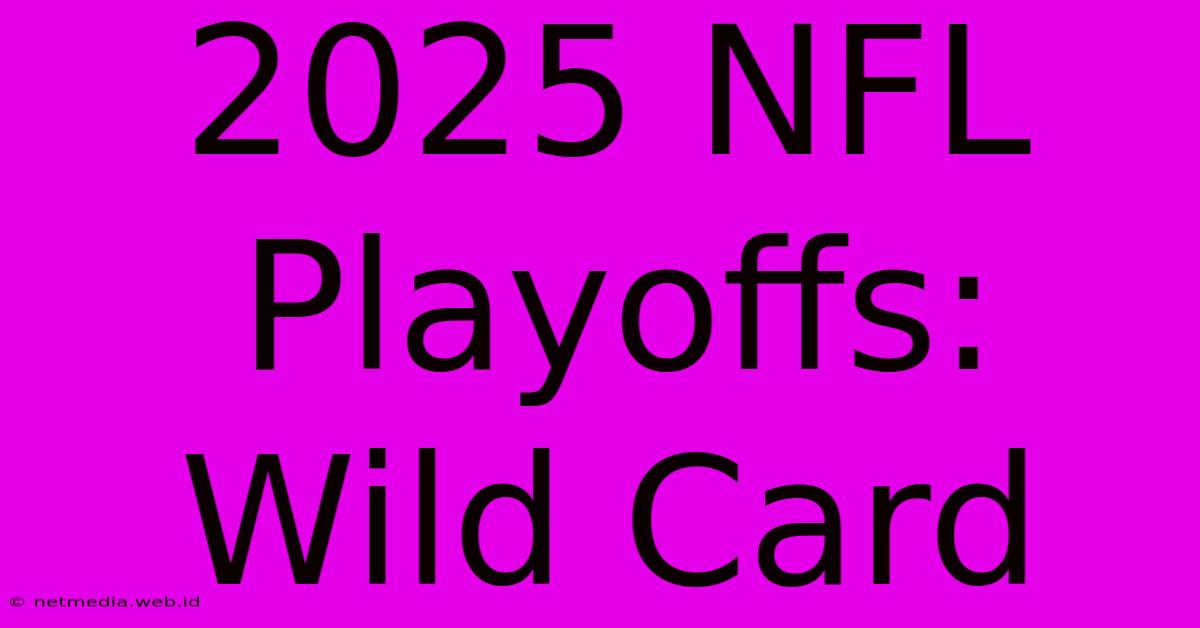 2025 NFL Playoffs: Wild Card