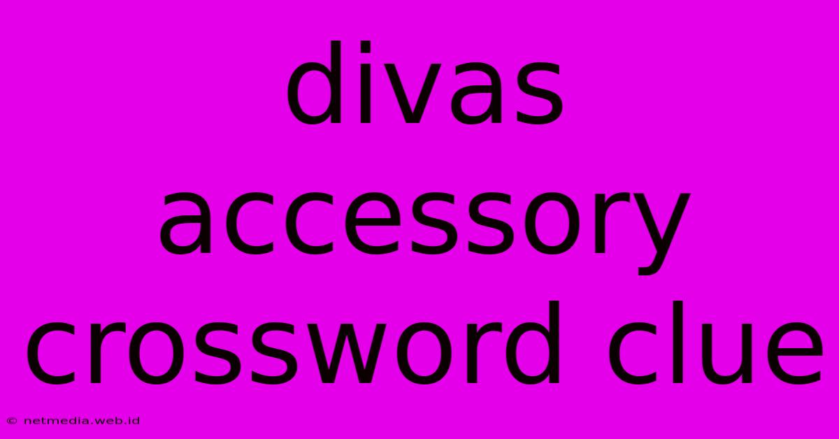 Divas Accessory Crossword Clue