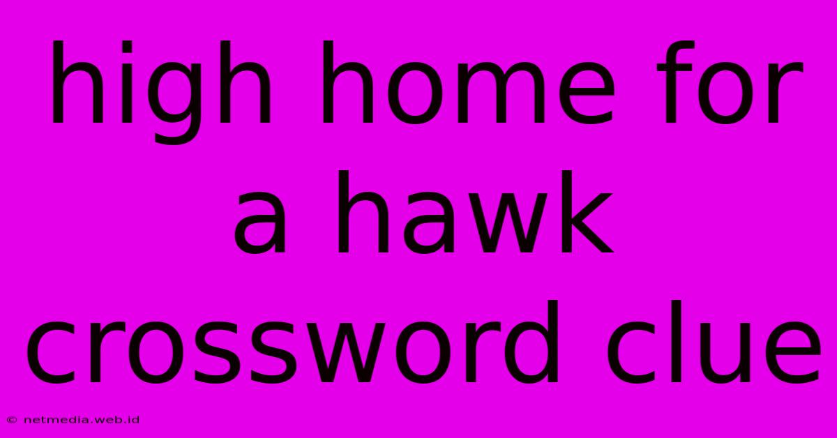 High Home For A Hawk Crossword Clue