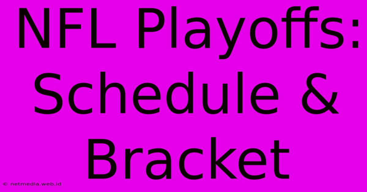 NFL Playoffs: Schedule & Bracket