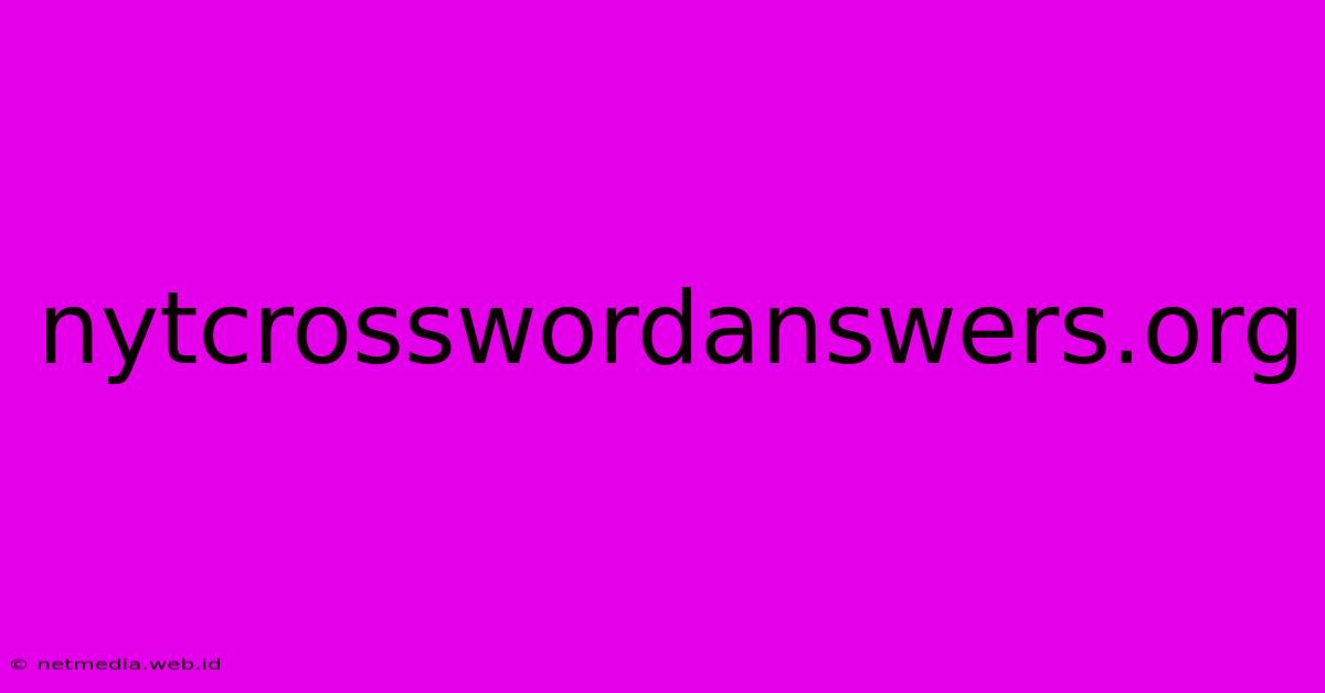 Nytcrosswordanswers.org