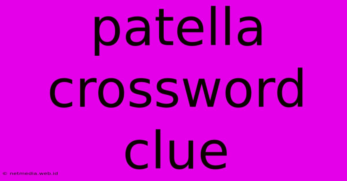 Patella Crossword Clue